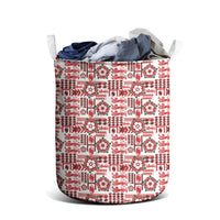 England Rugby Rose Laundry Basket Tudor Rose Lion Geometry