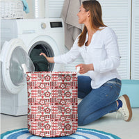 England Rugby Rose Laundry Basket Tudor Rose Lion Geometry