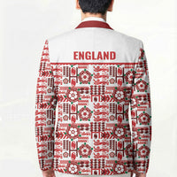 England Rugby Rose Blazer Tudor Rose Lion Geometry