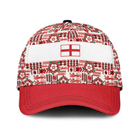 England Rugby Rose Classic Cap Tudor Rose Lion Geometry
