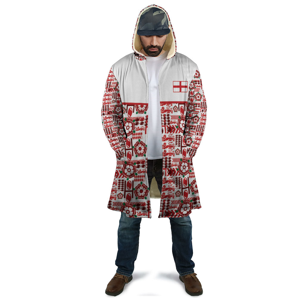 England Rugby Rose Cloak Tudor Rose Lion Geometry