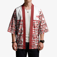 England Rugby Rose Kimono Tudor Rose Lion Geometry
