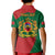 Morocco Proclamation Day With Flag Color Kid Polo Shirt - Wonder Print Shop