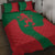 morocco-proclamation-day-with-flag-color-quilt-bed-set