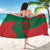 Morocco Proclamation Day With Flag Color Sarong - Wonder Print Shop