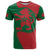 Morocco Proclamation Day With Flag Color T Shirt - Wonder Print Shop