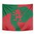 morocco-proclamation-day-with-flag-color-tapestry