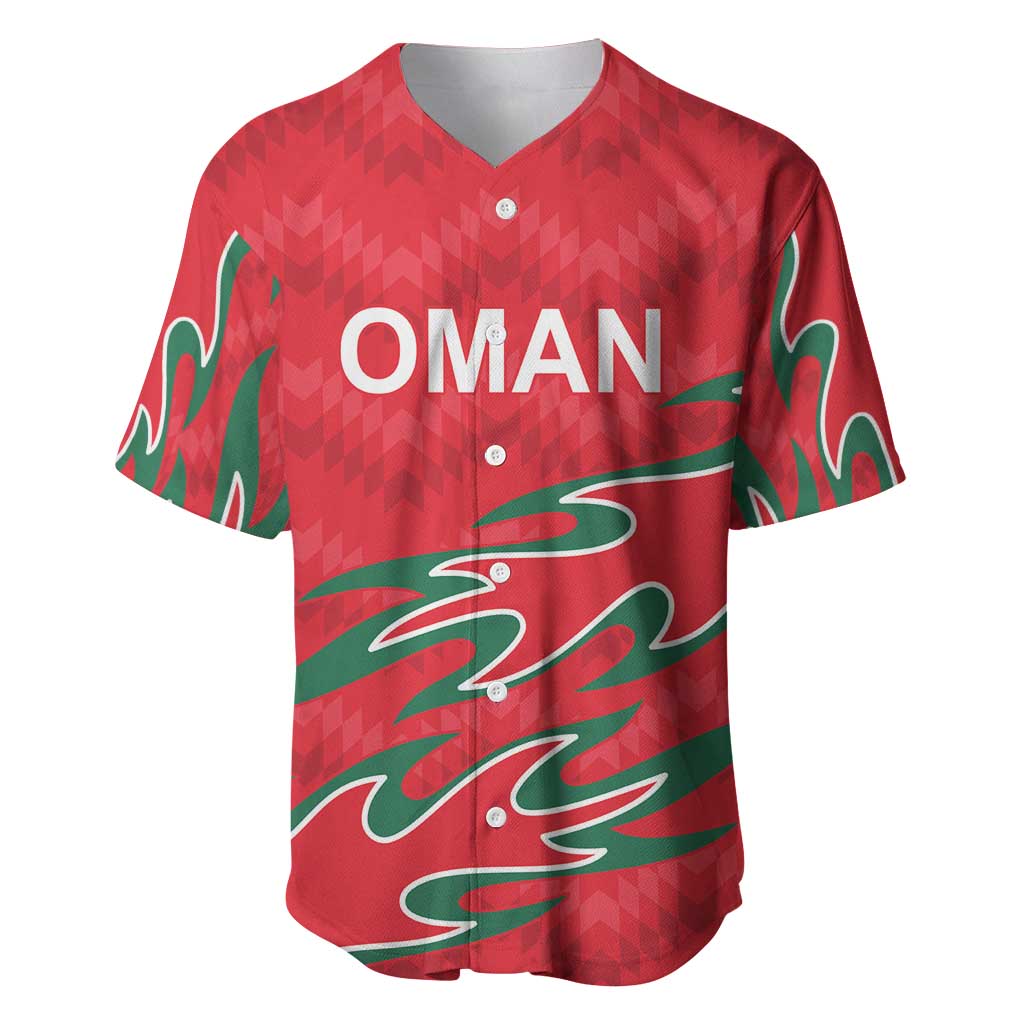 Custom Oman Cricket Baseball Jersey 2016 Vintage Away Retro LT9 - Wonder Print Shop