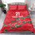 Custom Oman Cricket Bedding Set 2016 Vintage Away Retro LT9 - Wonder Print Shop