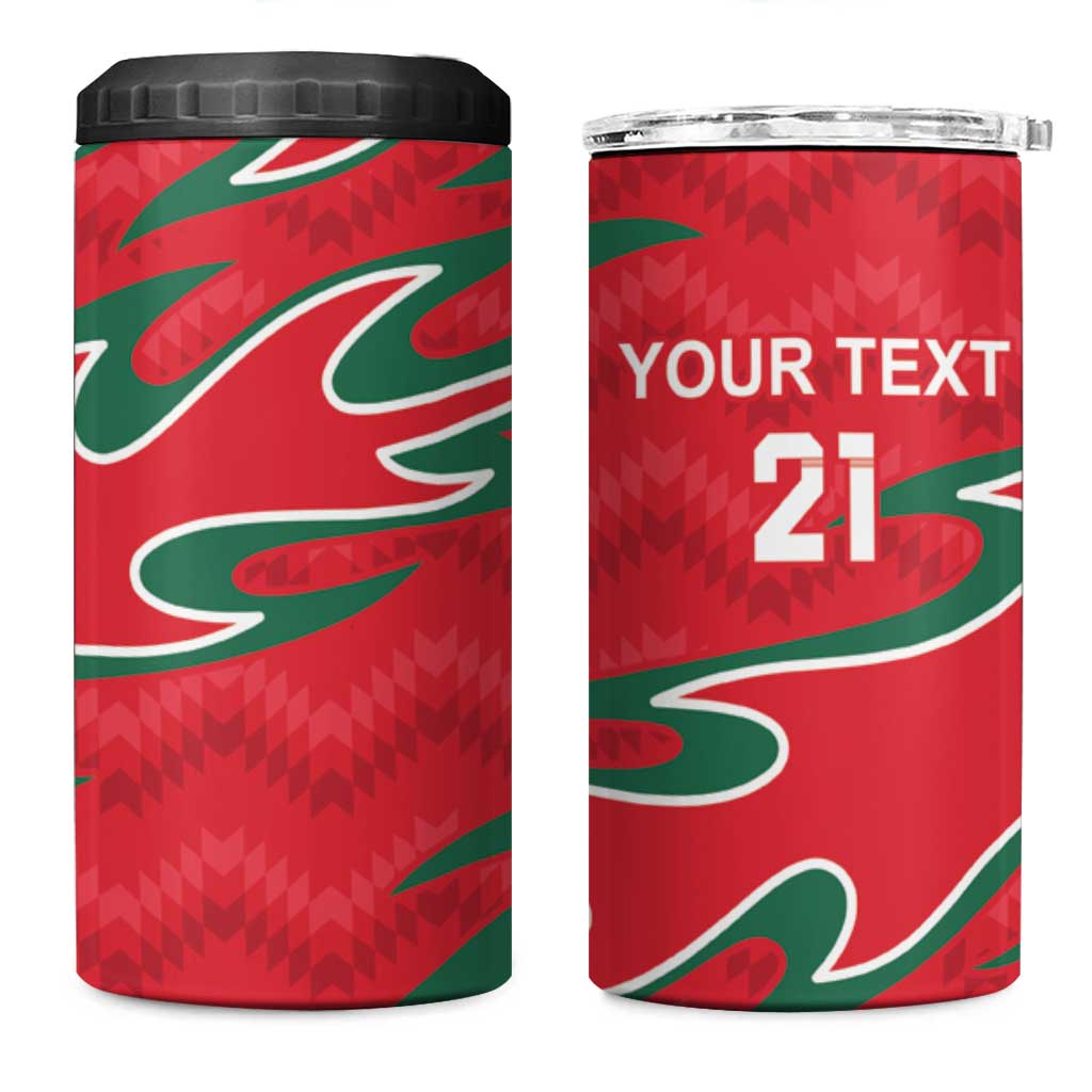 Custom Oman Cricket 4 in 1 Can Cooler Tumbler 2016 Vintage Away Retro LT9 - Wonder Print Shop