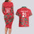 Custom Oman Cricket Couples Matching Long Sleeve Bodycon Dress and Hawaiian Shirt 2016 Vintage Away Retro LT9 - Wonder Print Shop