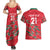 Custom Oman Cricket Couples Matching Summer Maxi Dress and Hawaiian Shirt 2016 Vintage Away Retro LT9 - Wonder Print Shop