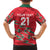 Custom Oman Cricket Family Matching Long Sleeve Bodycon Dress and Hawaiian Shirt 2016 Vintage Away Retro LT9 - Wonder Print Shop