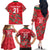 Custom Oman Cricket Family Matching Off The Shoulder Long Sleeve Dress and Hawaiian Shirt 2016 Vintage Away Retro - Wonder Print Shop