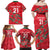 Custom Oman Cricket Family Matching Off Shoulder Maxi Dress and Hawaiian Shirt 2016 Vintage Away Retro LT9 - Wonder Print Shop