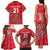 Custom Oman Cricket Family Matching Tank Maxi Dress and Hawaiian Shirt 2016 Vintage Away Retro - Wonder Print Shop