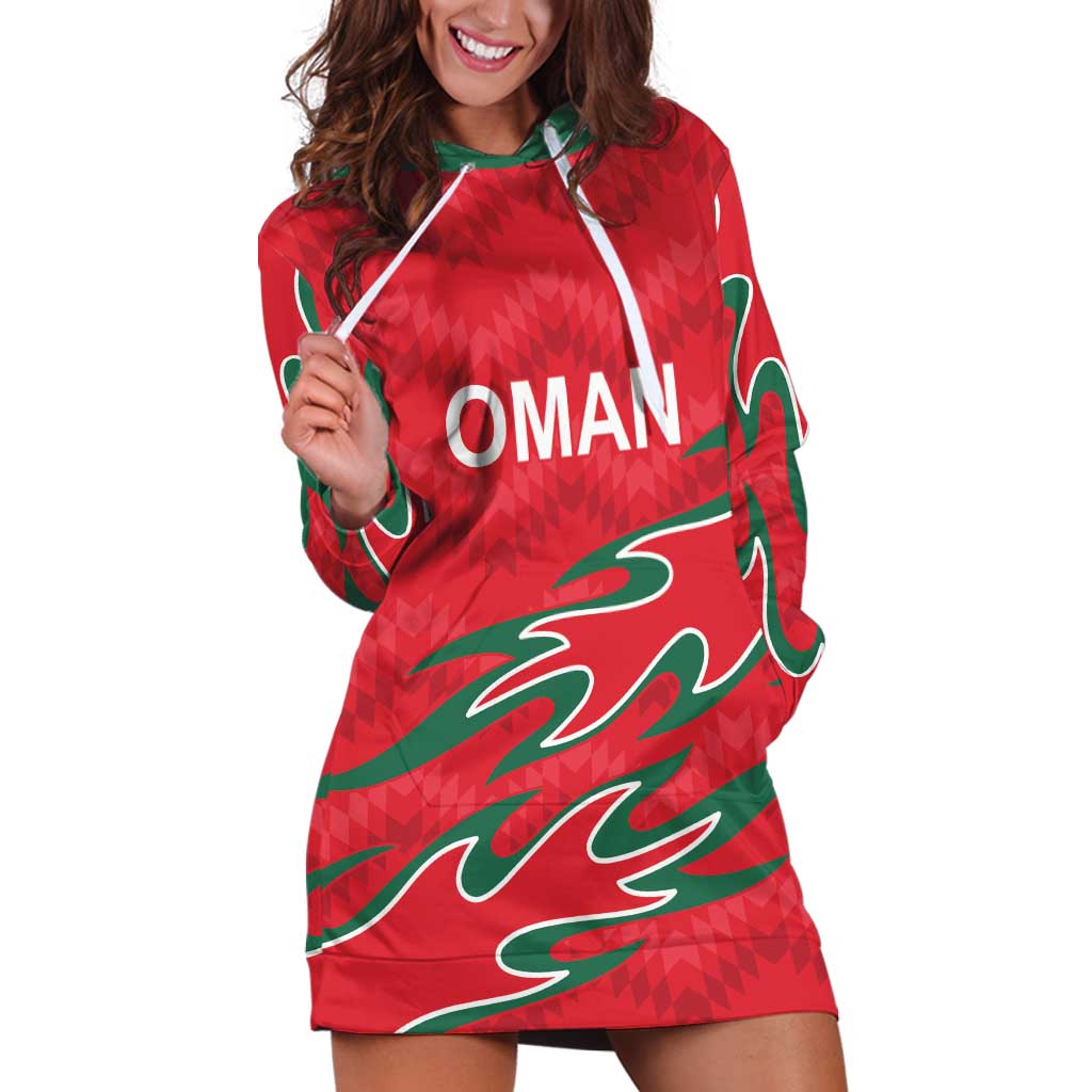 Custom Oman Cricket Hoodie Dress 2016 Vintage Away Retro - Wonder Print Shop