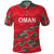 Custom Oman Cricket Polo Shirt 2016 Vintage Away Retro - Wonder Print Shop