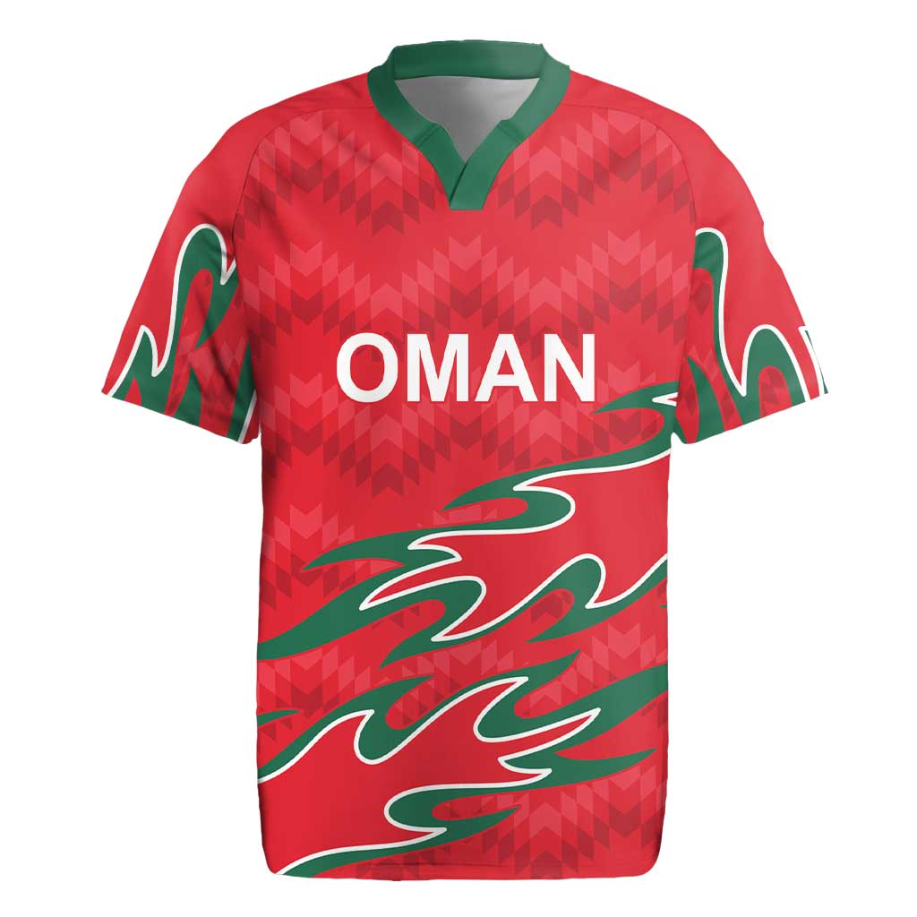 Custom Oman Cricket Rugby Jersey 2016 Vintage Away Retro - Wonder Print Shop