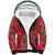 Custom Oman Cricket Sherpa Hoodie 2016 Vintage Away Retro - Wonder Print Shop