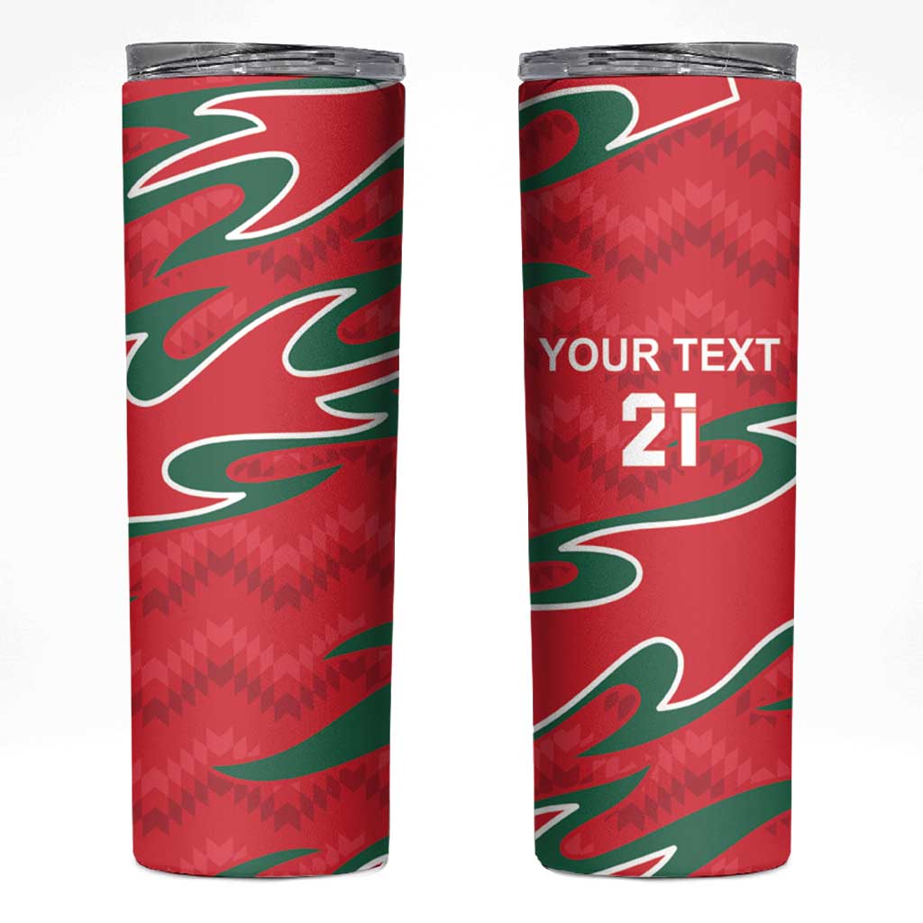 Custom Oman Cricket Skinny Tumbler 2016 Vintage Away Retro - Wonder Print Shop