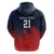 Custom Qatar Cricket Zip Hoodie Red Sporty Pattern - Wonder Print Shop