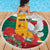 Bulgaria Liberation Personalized Beach Blanket Suedinenieto Pravi Silata