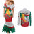 Bulgaria Liberation Personalized Couples Matching Mermaid Dress and Long Sleeve Button Shirt Suedinenieto Pravi Silata