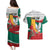 Bulgaria Liberation Personalized Couples Matching Puletasi and Hawaiian Shirt Suedinenieto Pravi Silata