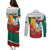 Bulgaria Liberation Personalized Couples Matching Puletasi and Long Sleeve Button Shirt Suedinenieto Pravi Silata