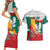 Bulgaria Liberation Personalized Couples Matching Short Sleeve Bodycon Dress and Hawaiian Shirt Suedinenieto Pravi Silata