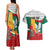 Bulgaria Liberation Personalized Couples Matching Tank Maxi Dress and Hawaiian Shirt Suedinenieto Pravi Silata