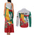 Bulgaria Liberation Personalized Couples Matching Tank Maxi Dress and Long Sleeve Button Shirt Suedinenieto Pravi Silata