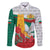 Bulgaria Liberation Personalized Family Matching Long Sleeve Bodycon Dress and Hawaiian Shirt Suedinenieto Pravi Silata