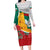 Bulgaria Liberation Personalized Family Matching Long Sleeve Bodycon Dress and Hawaiian Shirt Suedinenieto Pravi Silata