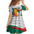 Bulgaria Liberation Personalized Family Matching Off Shoulder Short Dress and Hawaiian Shirt Suedinenieto Pravi Silata