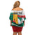 Bulgaria Liberation Personalized Family Matching Off Shoulder Short Dress and Hawaiian Shirt Suedinenieto Pravi Silata