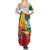 Bulgaria Liberation Personalized Family Matching Summer Maxi Dress and Hawaiian Shirt Suedinenieto Pravi Silata