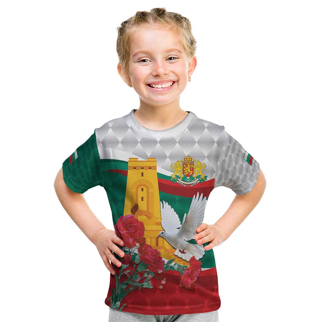 Bulgaria Liberation Personalized Kid T Shirt Suedinenieto Pravi Silata