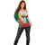 Bulgaria Liberation Personalized Off Shoulder Sweater Suedinenieto Pravi Silata