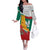 Bulgaria Liberation Personalized Off The Shoulder Long Sleeve Dress Suedinenieto Pravi Silata