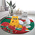 Bulgaria Liberation Personalized Round Carpet Suedinenieto Pravi Silata