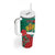 Bulgaria Liberation Personalized Tumbler With Handle Suedinenieto Pravi Silata