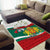 Republic of Bulgaria Personalized Area Rug Crowned Golden Lion Suedinenieto Pravi Silata