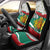 Republic of Bulgaria Personalized Car Seat Cover Crowned Golden Lion Suedinenieto Pravi Silata