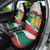 Republic of Bulgaria Personalized Car Seat Cover Crowned Golden Lion Suedinenieto Pravi Silata