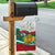 Republic of Bulgaria Personalized Garden Flag Crowned Golden Lion Suedinenieto Pravi Silata