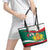 Republic of Bulgaria Personalized Leather Tote Bag Crowned Golden Lion Suedinenieto Pravi Silata