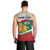 Republic of Bulgaria Personalized Men Tank Top Crowned Golden Lion Suedinenieto Pravi Silata