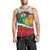 Republic of Bulgaria Personalized Men Tank Top Crowned Golden Lion Suedinenieto Pravi Silata